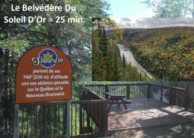 Le Belvédère du Soleil d'or Gaspésie, PQ