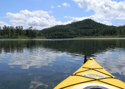 Kayaking on the Restigouche River