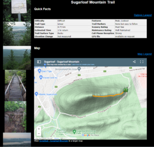 sugarloaf mountain in Campbellton